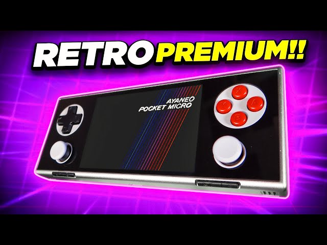 AYA NEO POCKET MICRO la consola retro más PREMIUM - Review en español