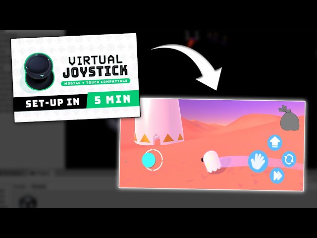 Add mobile joystick controls to your Unity game (in 2 minutes)