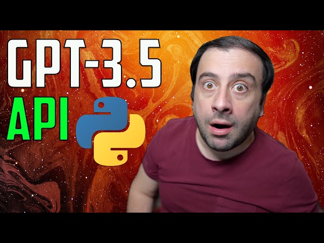 ChatGPT GPT- 3.5 API  - Python App