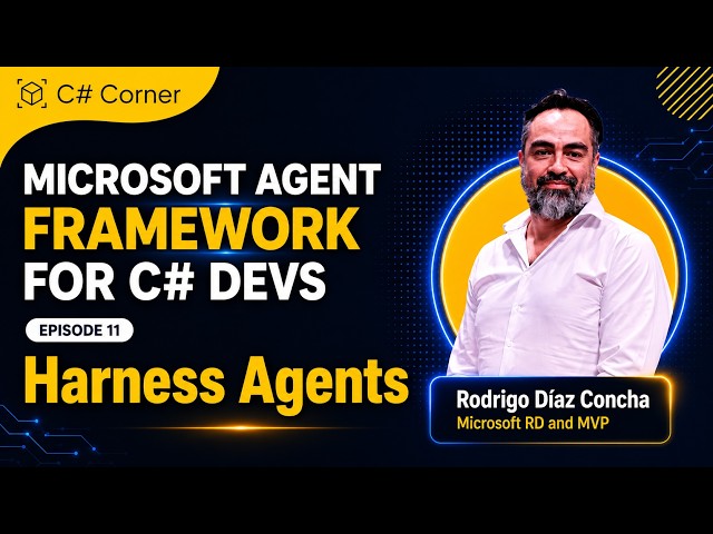 Build AI Agents with Harness Agents in .NET | Microsoft Agent Framework for C# Devs Ep. 11