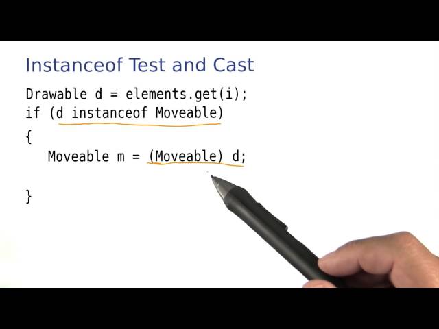 Instanceof Test and Cast - Intro to Java Programming