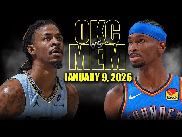 Oklahoma City Thunder vs Memphis Grizzlies Full Game Highlights – January 9, 2026 | NBA Season