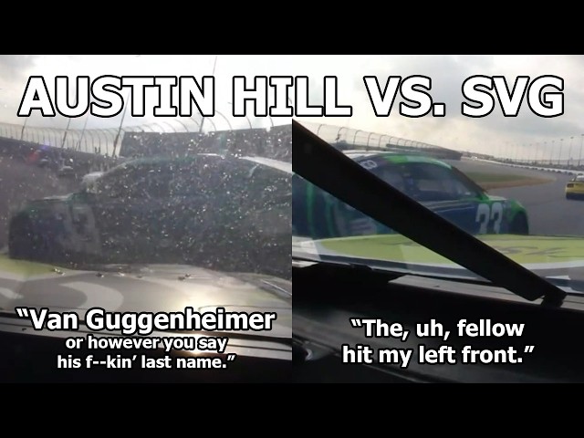 2026 NASCAR onboards: Austin Hill vs. Shane van Gisbergen at Chicagoland