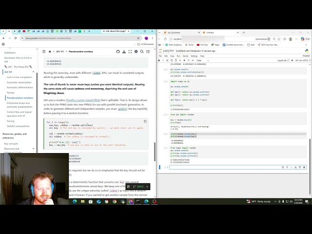 How to get a Job in a Frontier AI Lab Day 4 Jax Pytrees and Pseudo-random Numbers