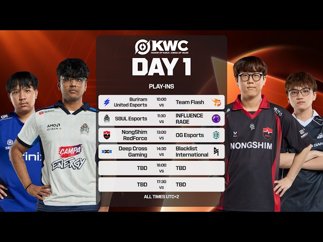 Honor of Kings World Cup at 2026 Esports World Cup| Play-in Day 1