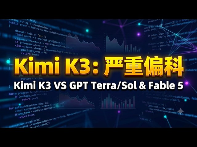 [Head-to-Head] Kimi K3 vs. GPT & Fable