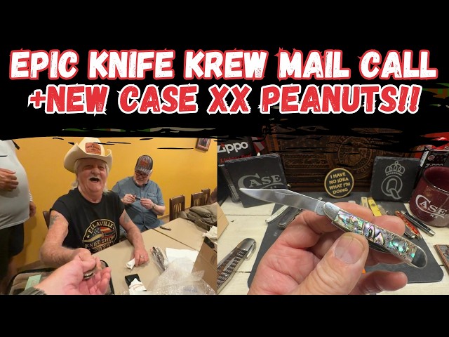 I Can't Believe These Knife Krew Gifts! Epic Mail Call & Case XX Peanuts!
