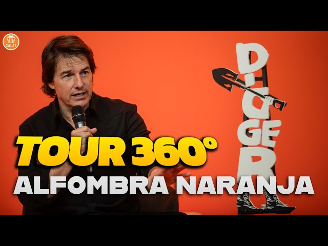 TOM CRUISE Alfombra Naranja DIGGER Ciudad de México TOUR 360 | SALA 7