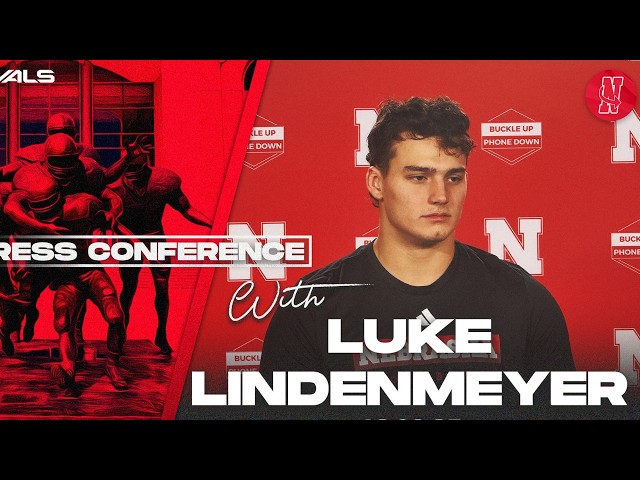 Nebraska Football: Luke Lindenmeyer North Dakota game week press conference (Sept. 15, 2026)