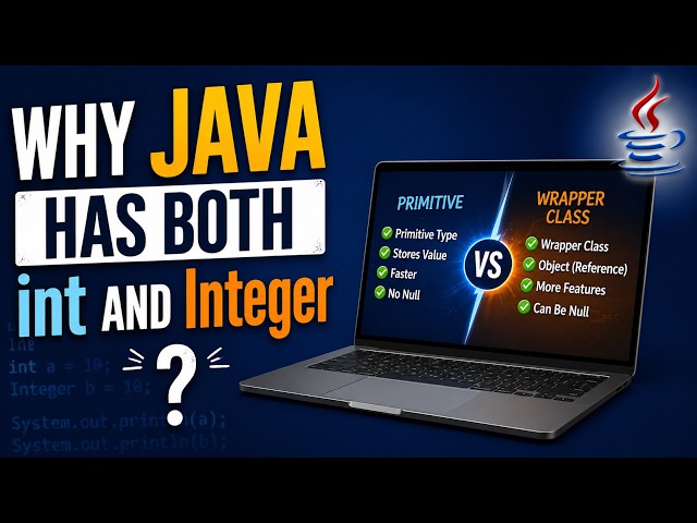 Java has both int and integer, why #javaee #interviewquestions #springboot