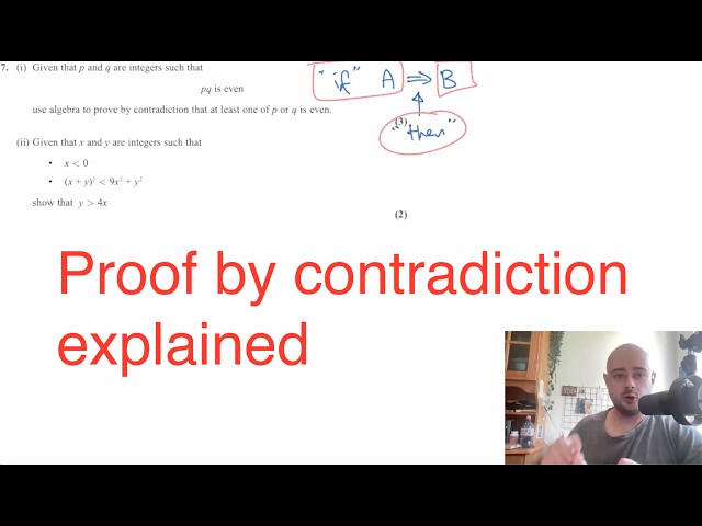 (Proof) Edexcel A-Level Maths: June 2022 Paper 1 Question 7