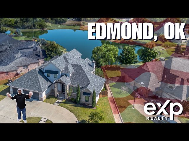 Edmond Oklahoma Luxury Waterfront Home 360° Tour | Moving to Edmond, Oklahoma | Oklahoma's #1 City