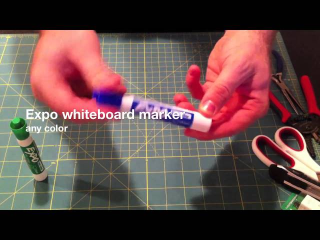 DIY iPad Stylus: Whiteboard (Expo) Marker with Conductive Foam