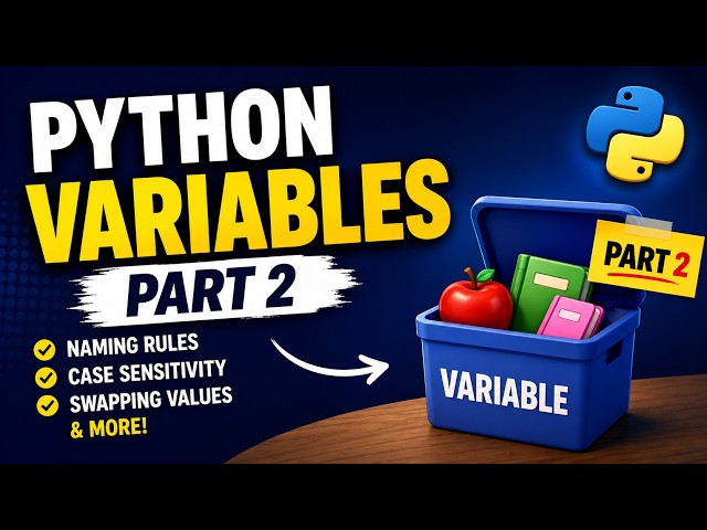 Python Variables Explained Visually | Part 2 | Python Beginner Course