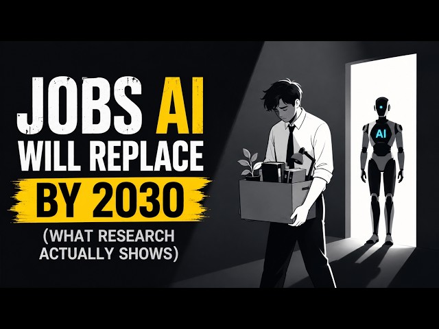 Jobs AI Will Replace by 2030 (What Research Actually Shows)