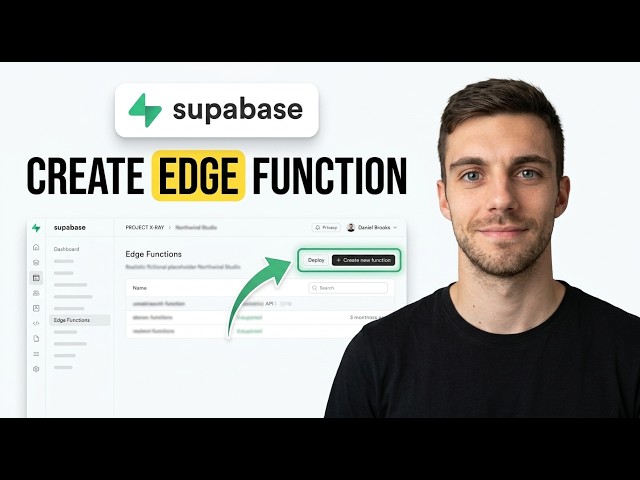 How to Create a Supabase Edge Function (Beginners Guide)