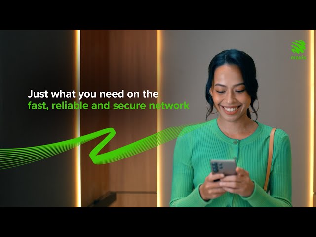 Watch to find out how Maxis Postpaid makes a real difference in your everyday moments.