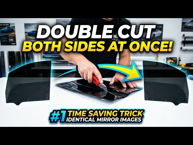 Double Cut Tint For Both Windows 