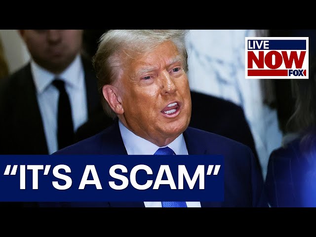 'Scam trial' Donald Trump slams fraud trial, goes after judge and attorney general LiveNOW from FOX