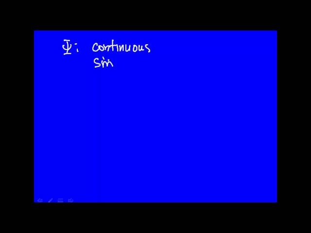 Normalization of wavefunctions