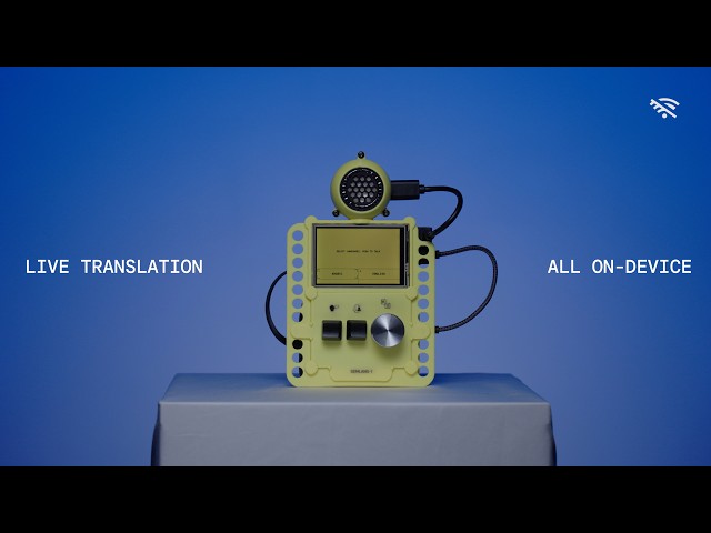 Gemma Translator: offline DIY translation device built with Gemma 4 + Antigravity