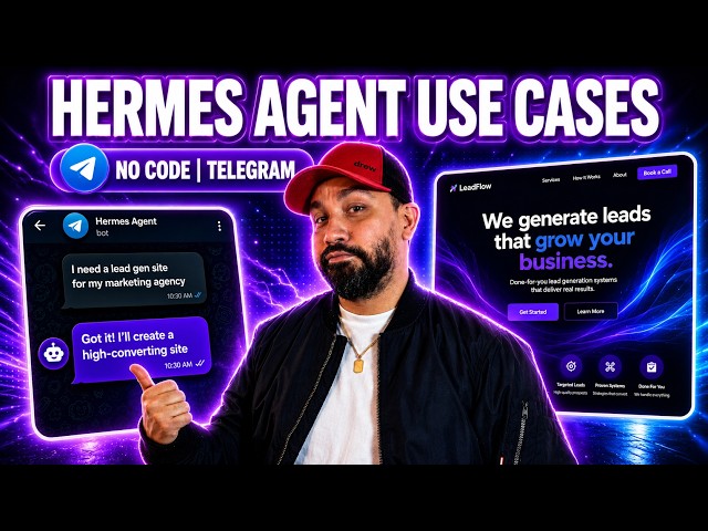 Hermes Agent Use Cases That Actually Make Money —  Part 1:  No Code, Just Telegram