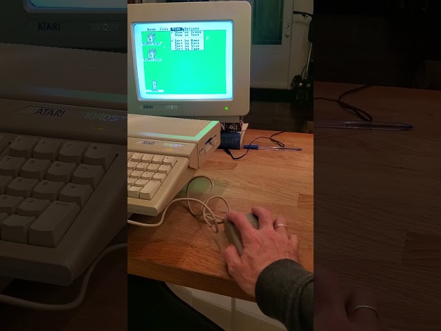 Atari STM1 Mouse doesn't work #atari #retrogaming #atarist #retro