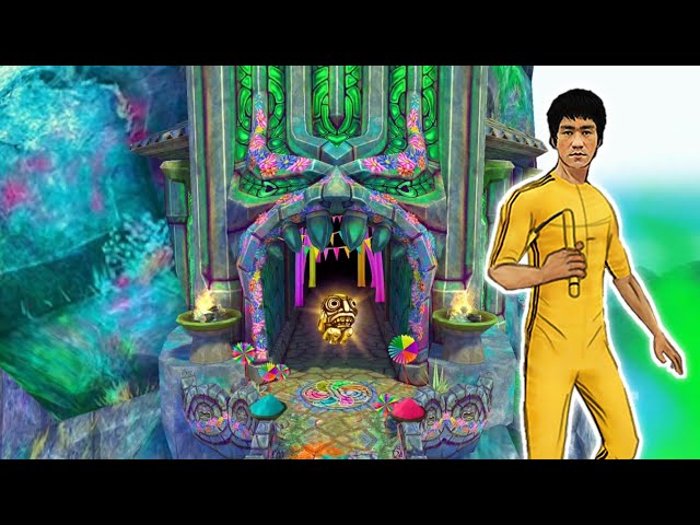 Temple Run 2 - Holi Festival - Bruce Lee Tracksuit - Fullscreen Gameplay