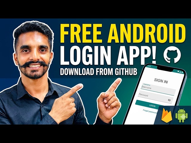 FREE Android Login App Source Code! 🚀 Download Now from GitHub #androidstudio #login #app #github