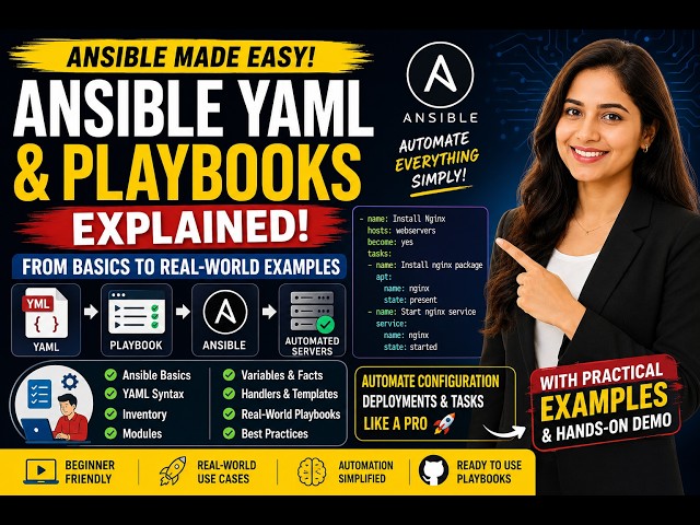 Ansible Yaml and Playbooks for Beginers explained #ansible #devops