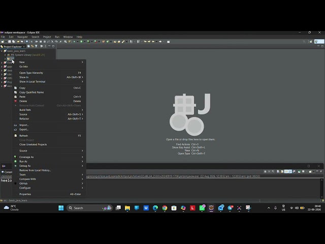 Java Eclipse Tutorial | Java Programming for Beginners 🚀