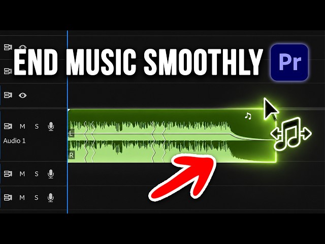 How To Easily End Music Smoothly In Premiere Pro