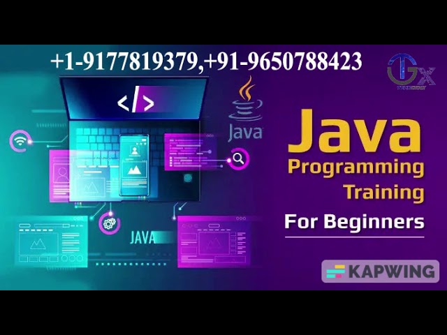 Core and Advanced Java Online Training