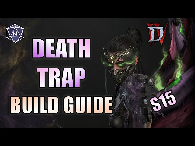 The FASTEST ENDGAME Build in Diablo 4 Season 15 - Death Trap Rogue