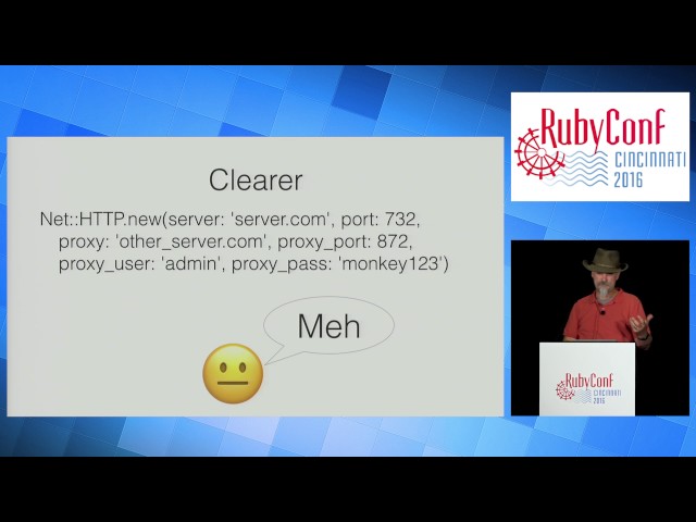 RubyConf 2016 - Keyword Args — the killer Ruby feature you aren't using by  Guyren G. Howe