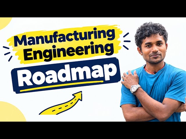 Manufacturing Engineering Complete Roadmap | Semester 1–8 | Subjects, Skills, Applications & GATE