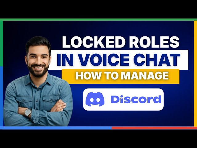 How to manage locked roles in Discord voice chat [FULL GUIDE]