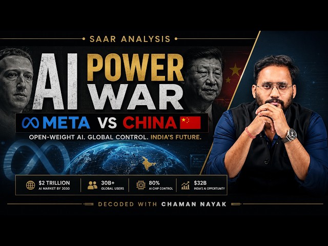 META’S AI POWER PLAY: Is Open-Weight AI the Next Geopolitical Weapon? | India’s AI Bet | SAAR |
