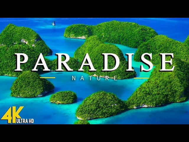 Paradise Island, Relaxing music with beautiful nature videos, (4K Video Ultra HD)