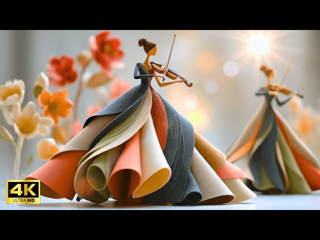 When Felt Figures Dream - A Gentle Ensemble | NeuR. Official AI Music Video 4K