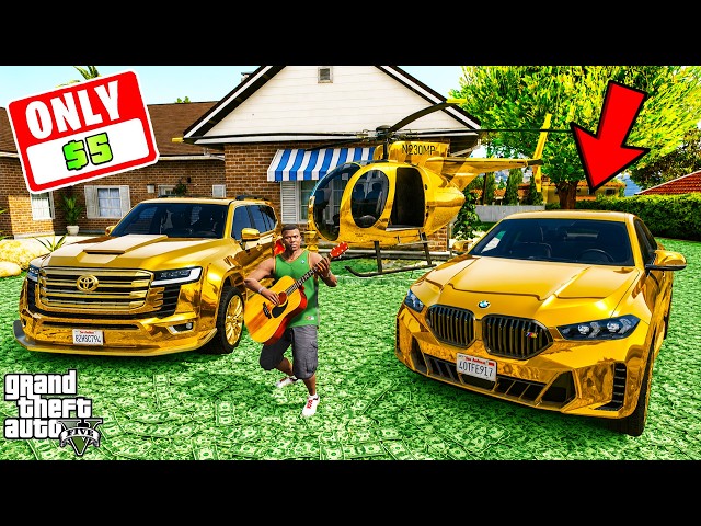 Franklin Buying Everything For $5 in GTA 5 | SHINCHAN and CHOP
