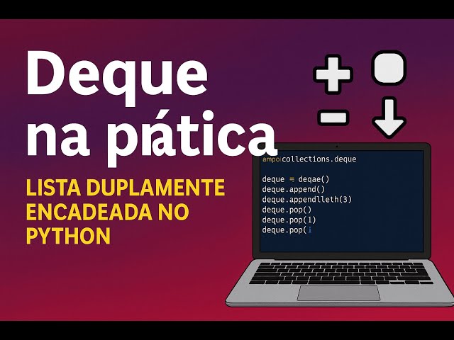 Deque explained in practice! Data Structure with Doubly Linked List (Python)
