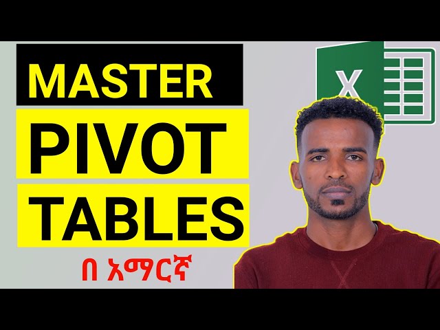 Pivot Table in MS Excel – Complete Beginner Tutorial**