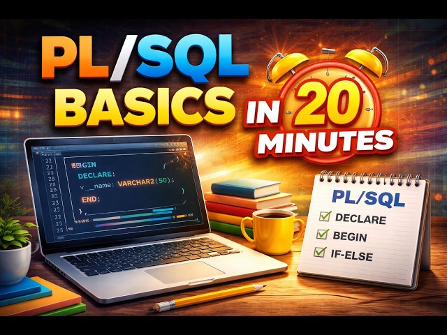 PL/SQL Basics in 20 Minutes | Hindi Tutorial for Beginners | Oracle PL/SQL Complete Introduction