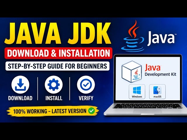 Java development kit (JDK) download and installation || step by step guide || Quick Compute 
