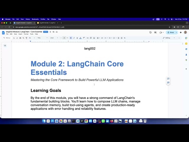 LangChain Core Essentials: Building LLM-Powered Applications Step by Step | Uplatz