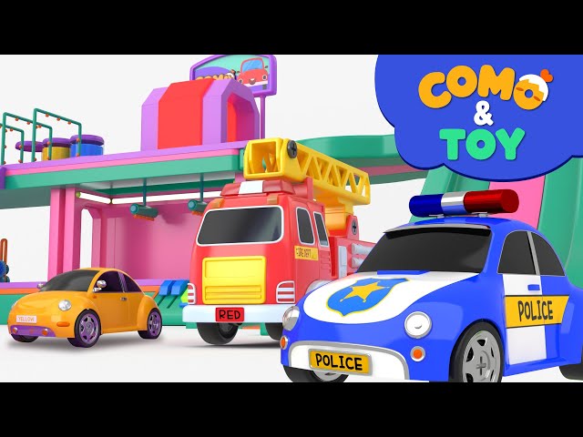 Como | Car wash + More Episode 16min | Learn colors and words | Como Kids TV