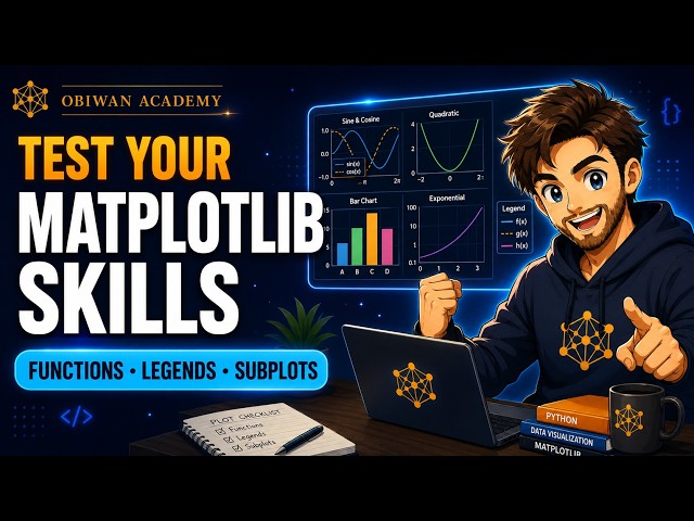Test Your Matplotlib Skills: Functions, Legends & Subplots