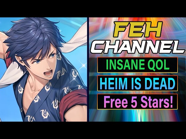 INSANE QUALITY OF LIFE, HEIM IS DEAD! BEST FEH CHANNEL IN YEARS!  | Fire Emblem Heroes