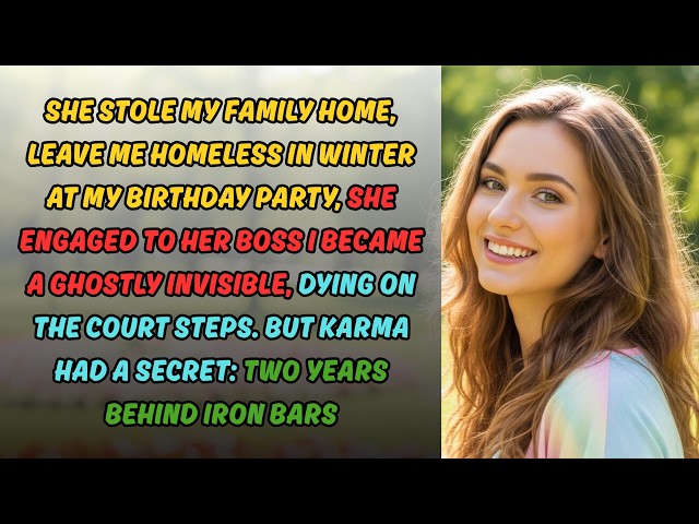 Wife Stole My House & Jailed Me For Karma—Until A Billionaire Revealed HER Secret